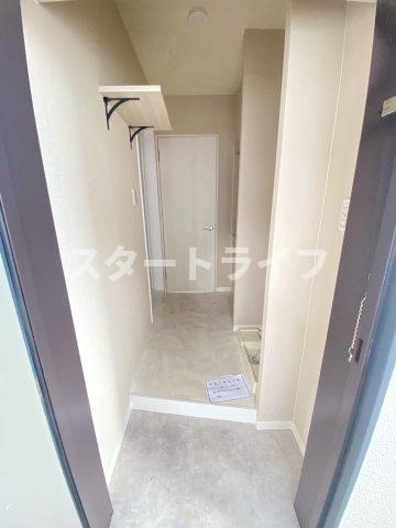 大阪市淀川区田川２丁目の賃貸マンションの玄関