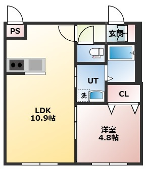 【間取り】 | 【新築】仮)平岸3-10 | 間取りです