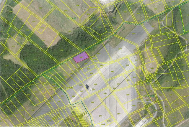 伊江島補助飛行場軍用地　1221㎡【知念様】の区画図