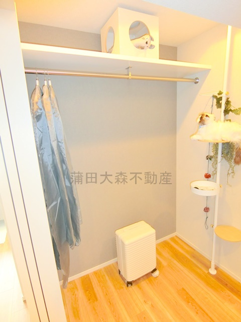 クレヴィアリグゼ西馬込の収納|洋室2.2帖収納　オープンクローゼット