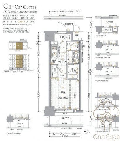 エスリード福島ブレイブの間取り