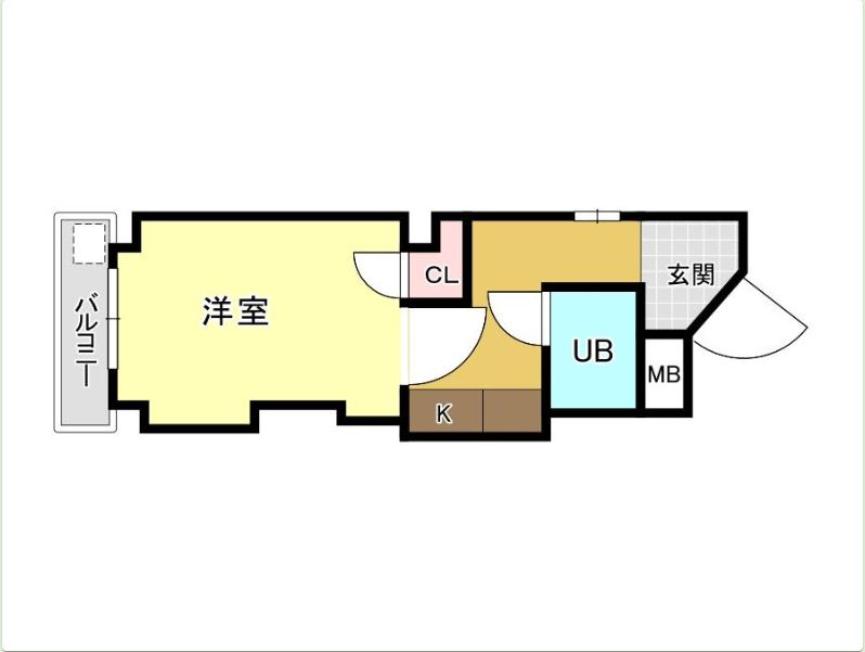 ポコアポコ明石本町メゾンの間取り