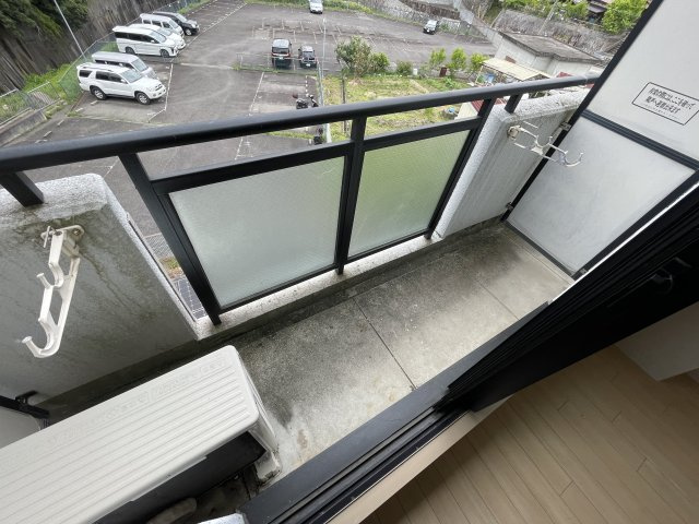 名谷ヒルズのバルコニー