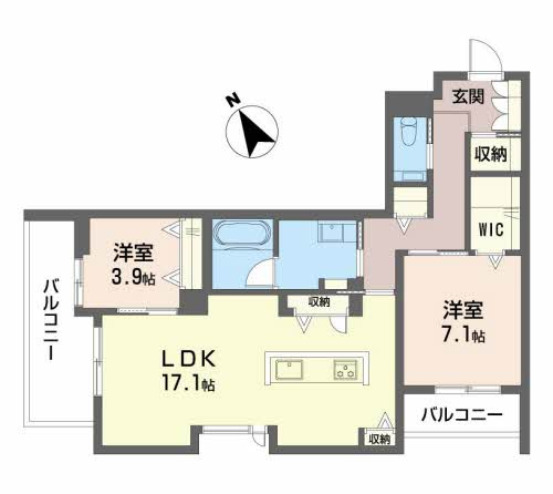 ＭＯＮＯＬＩＴＨの間取り