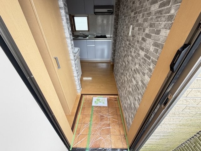ベルクルールの玄関