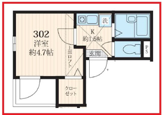 【間取り】 | エイビィ五反野