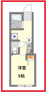 【間取り】 | ロイヤルブルーゲート五反野
