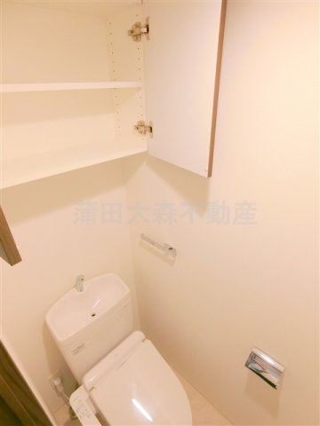 ラフィスタ下丸子のトイレ|温水洗浄便座付きトイレ　