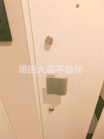 ラフィスタ下丸子の玄関