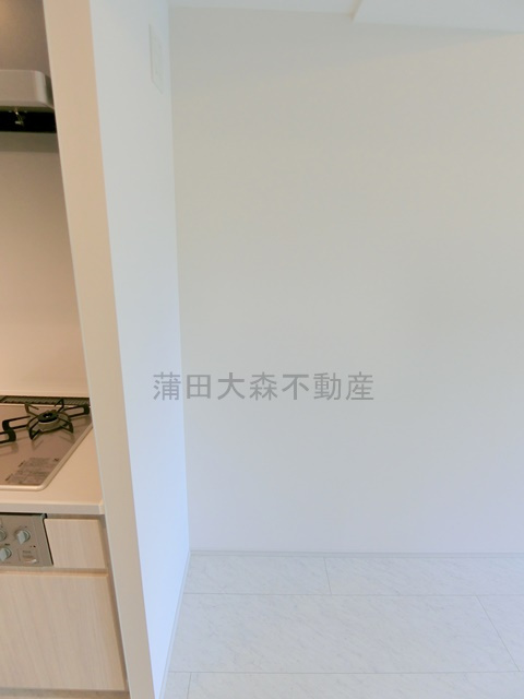 ルミーク大森のキッチン|冷蔵庫置き場