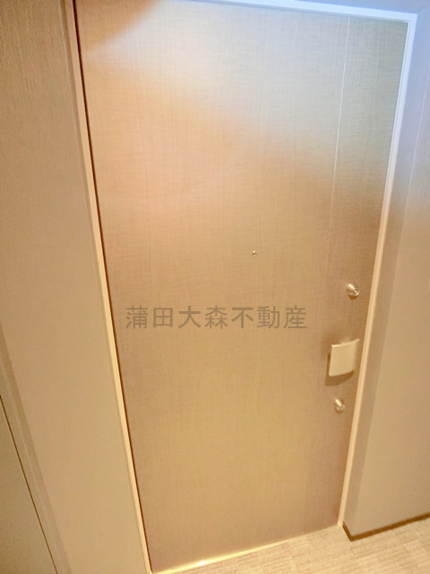 ルミーク大森の玄関