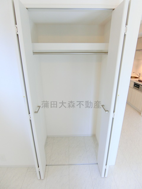 ルミーク大森の収納|洋室収納　クローゼット