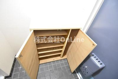 八尾市本町５丁目の賃貸マンションの収納