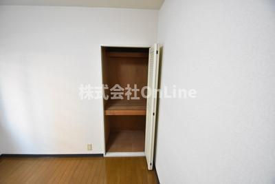 八尾市本町５丁目の賃貸マンションの収納