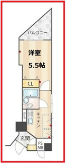 【間取り】 | メインステージ東神田