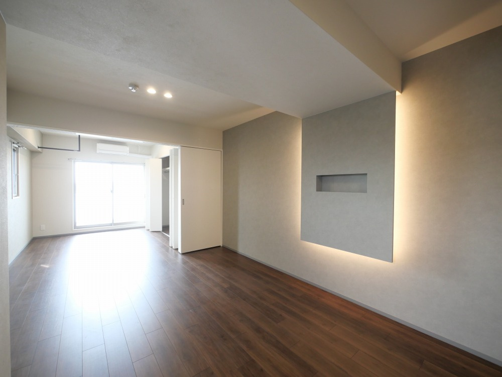 Broad阿倍野阪南町Residenceの居間・リビング