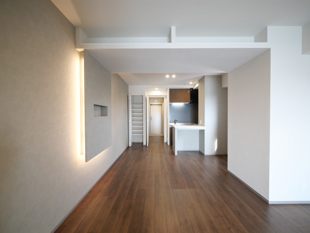 Broad阿倍野阪南町Residenceの居間・リビング