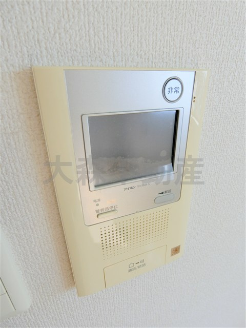 アマヴェル大森の設備|TVモニター付オートロック　インターホン
