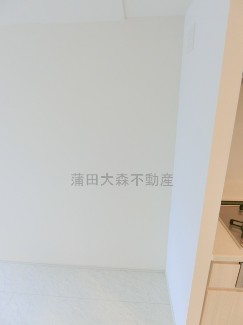 ルミーク大森のキッチン|冷蔵庫置き場