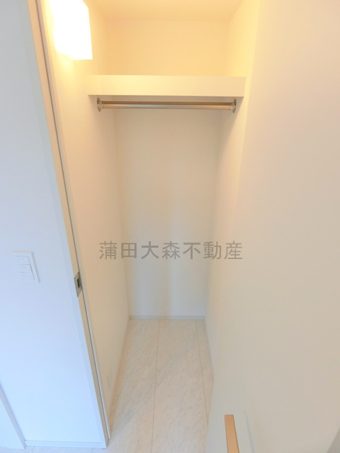 ルミーク大森の収納|洋室収納　ウォークインクローゼット