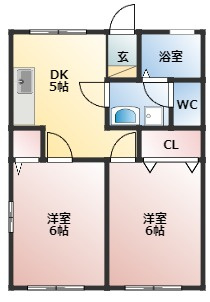 さくらハイツの間取り