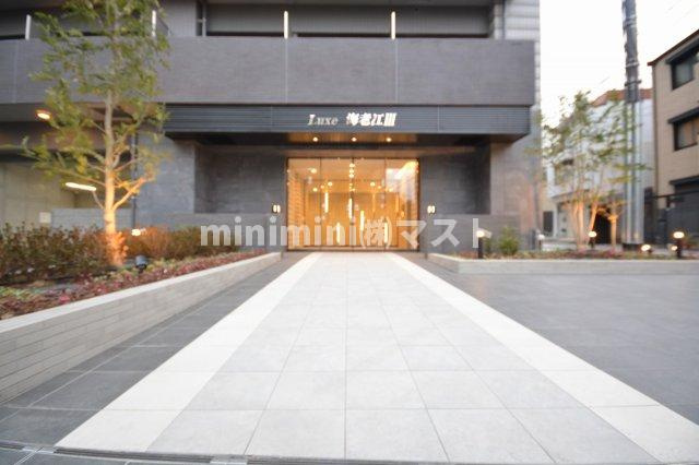 Luxe海老江Ⅱのエントランス