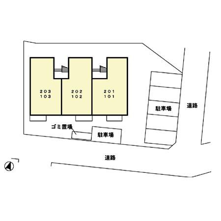 【区画図】 | ラヴィタ春日
