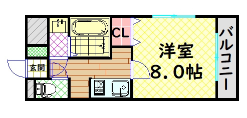 【間取り】 | アムールプレジデント