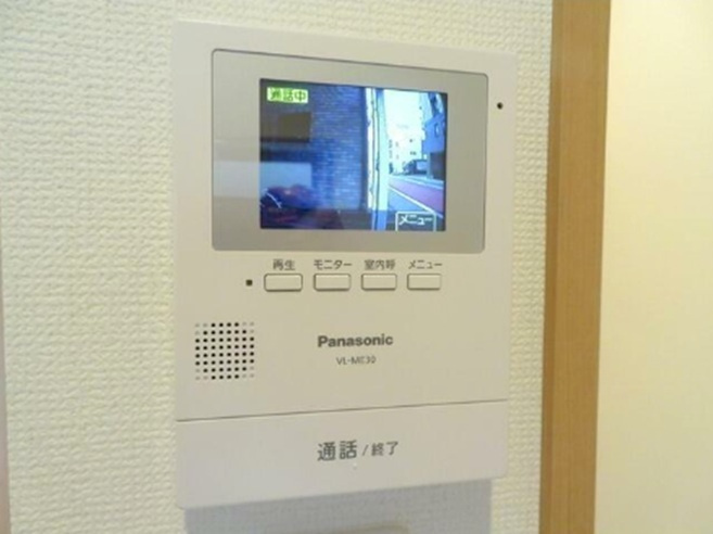 久が原ハイツの設備|テレビモニター付きインターフォン