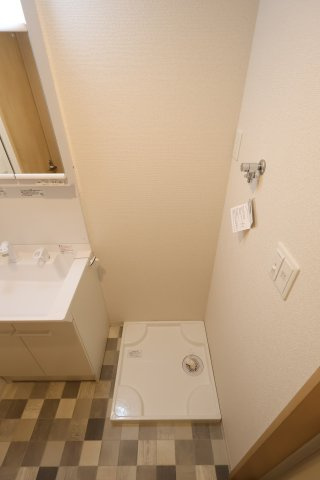 【設備】 | F+style高見の里2号館 | 室内洗濯機置場