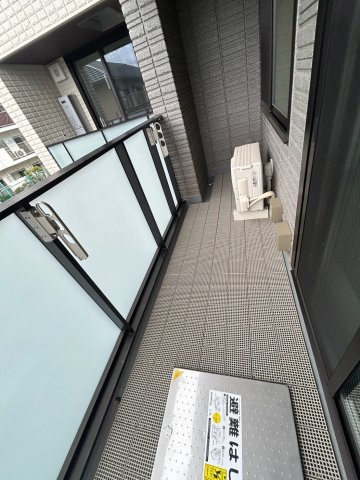 La vita西宮北口のバルコニー