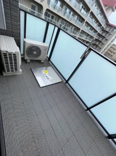 La vita西宮北口のバルコニー