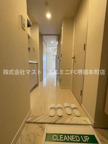 大阪市中央区南本町２丁目の賃貸マンションの玄関