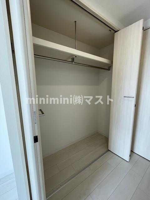 大阪市東成区東小橋２丁目の賃貸マンションの収納