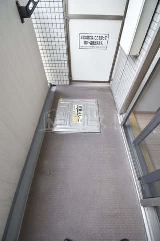ディオレクレスト東心斎橋のバルコニー