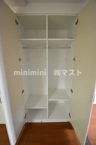 ルクレ内久宝寺の収納