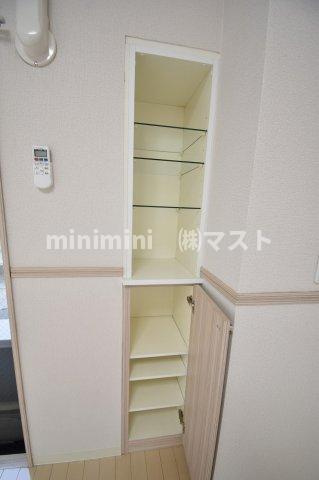 大阪市中央区本町橋の賃貸マンションの収納