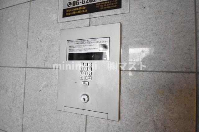 大阪市中央区本町橋の賃貸マンションのセキュリティ
