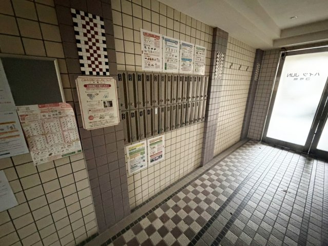 ハイツジュン3のエントランス