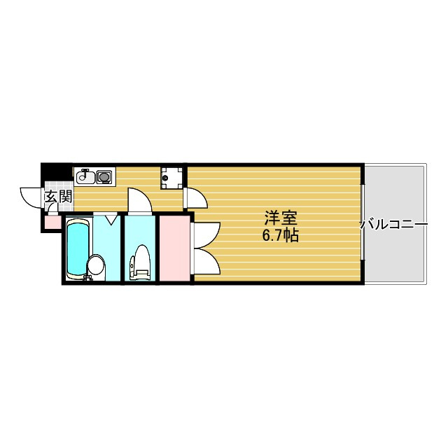 ハイツジュン3の間取り