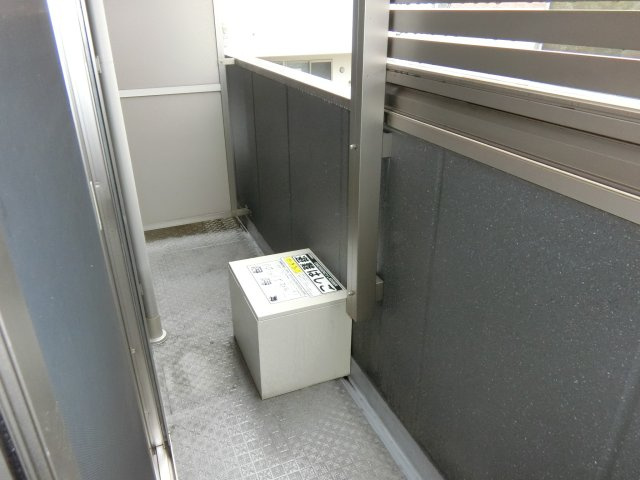 ステラ牛込のバルコニー