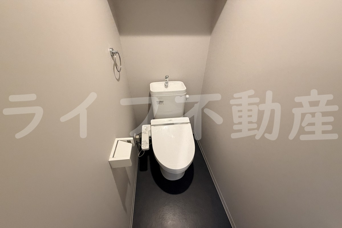 IoTアパートメント徳庵のトイレ|トイレもきれいです