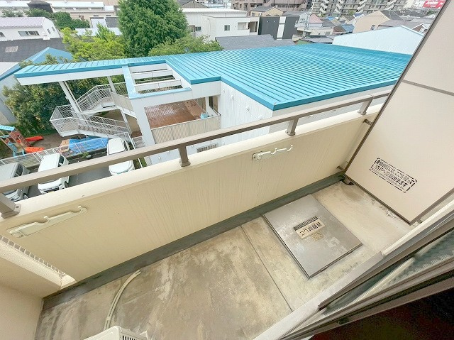 CITY SPIRE上新庄のバルコニー