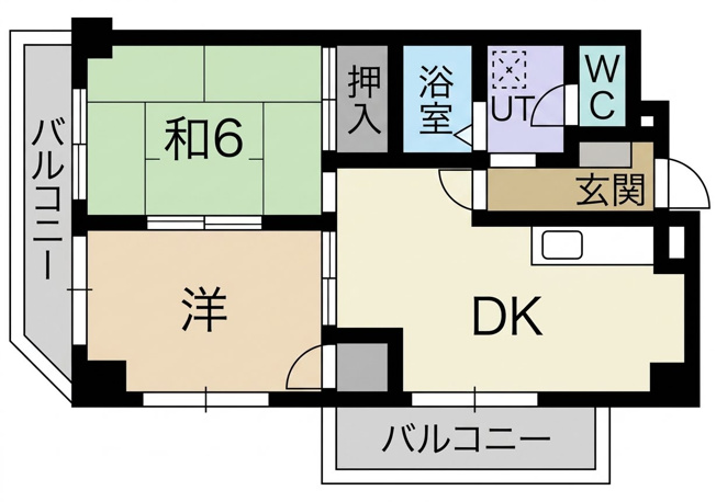 【間取り】 | エクセルコート千里丘