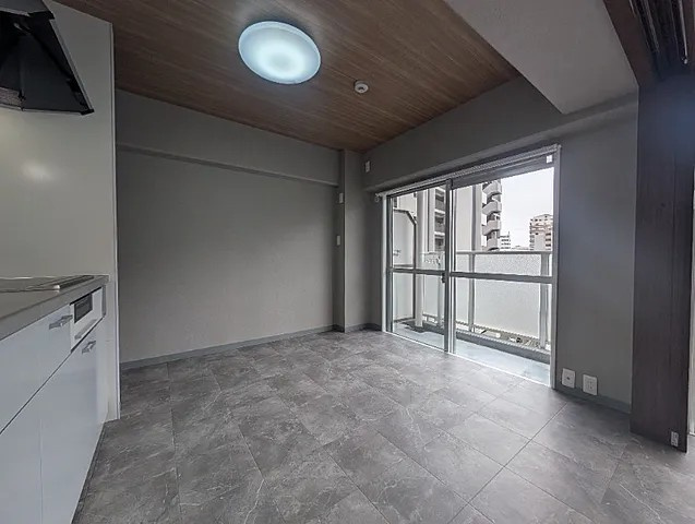 神戸市中央区下山手通５丁目の賃貸マンションの居間・リビング