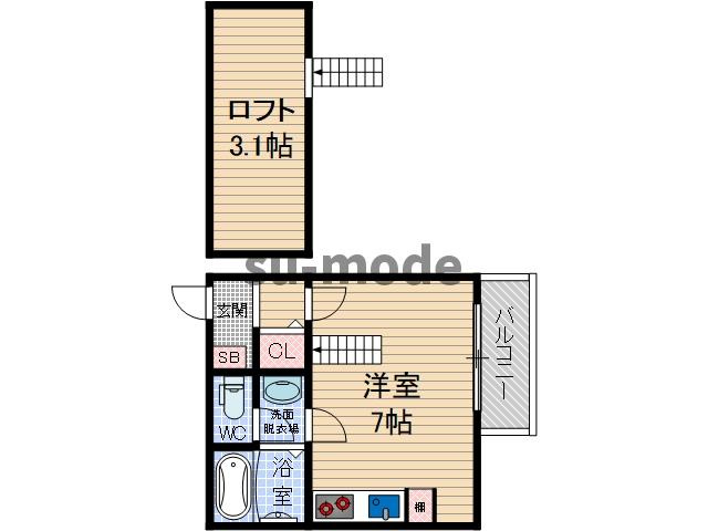 【間取り】 | メゾン・ド・クレアーレ千里丘