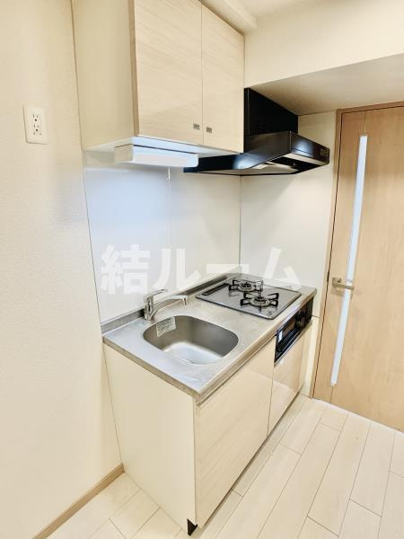 板橋区栄町の賃貸マンションのキッチン