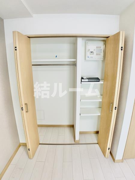 板橋区栄町の賃貸マンションの収納