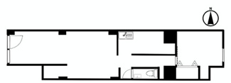 【間取り】 | 大阪市天王寺区石ヶ辻町　貸店舗 | 間取り