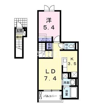 ラ・フォンテの間取り